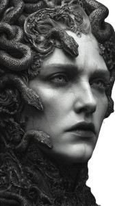 Mythic Medusa Vinyl Car Decal Sticker – Waterproof & UV-Resistant 