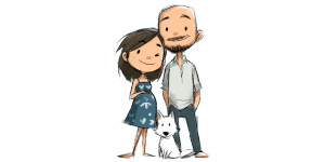 Smiling Beach Couple Vinyl Car Decal Sticker – Waterproof & UV-Resistant Smiling Beach Couple Vinyl Car Decal Sticker – Waterproof & UV-Resistant