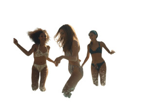 Dancing In Pool Vinyl Car Decal Sticker – Waterproof & UV-Resistant 