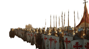 Crusader Army Prepares Vinyl Car Decal Sticker – Waterproof & UV-Resistant 