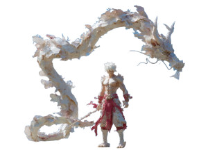 Dragon-Human Hybrid V5 Vinyl Car Decal Sticker – Waterproof & UV-Resistant 