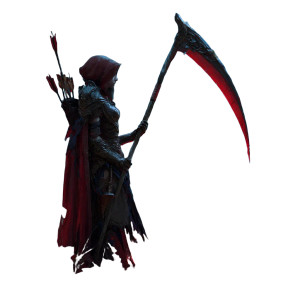 Elf Reaper Vinyl Car Decal Sticker – Waterproof & UV-Resistant Elf Reaper Vinyl Car Decal Sticker – Waterproof & UV-Resistant