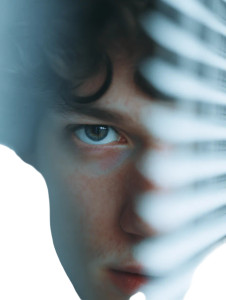 Peeking Through Blinds Vinyl Car Decal Sticker – Waterproof & UV-Resistant 