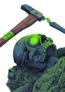 Necromorph Cyberpunk Pickaxe Vinyl Car Decal Sticker – Waterproof & UV-Resistant Necromorph Cyberpunk Pickaxe Vinyl Car Decal Sticker – Waterproof & UV-Resistant