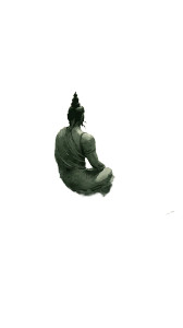 Serene Buddha Meditation V2 Vinyl Car Decal Sticker – Waterproof & UV-Resistant 