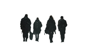 Futuristic Mercenaries Vinyl Car Decal Sticker – Waterproof & UV-Resistant 