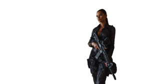 Mafia Hitwoman Portrait Vinyl Car Decal Sticker – Waterproof & UV-Resistant 