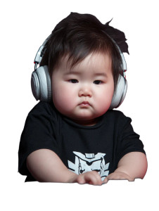 Chubby Gaming Baby Vinyl Car Decal Sticker – Waterproof & UV-Resistant Chubby Gaming Baby Vinyl Car Decal Sticker – Waterproof & UV-Resistant