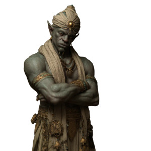 Intellectual Djinn Vinyl Car Decal Sticker – Waterproof & UV-Resistant 