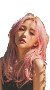 Pink-Haired Korean Girl Vinyl Car Decal Sticker – Waterproof & UV-Resistant Pink-Haired Korean Girl Vinyl Car Decal Sticker – Waterproof & UV-Resistant