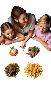 Joyful Family Meal V2 Vinyl Car Decal Sticker – Waterproof & UV-Resistant Joyful Family Meal V2 Vinyl Car Decal Sticker – Waterproof & UV-Resistant
