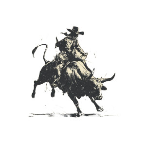 Vintage Rodeo Cowboy V2 Vinyl Car Decal Sticker – Waterproof & UV-Resistant Vintage Rodeo Cowboy V2 Vinyl Car Decal Sticker – Waterproof & UV-Resistant