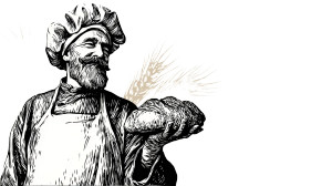 Kind Old Baker V2 Vinyl Car Decal Sticker – Waterproof & UV-Resistant 