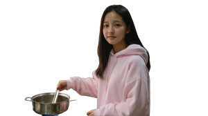 Crying Young Chef Vinyl Car Decal Sticker – Waterproof & UV-Resistant 