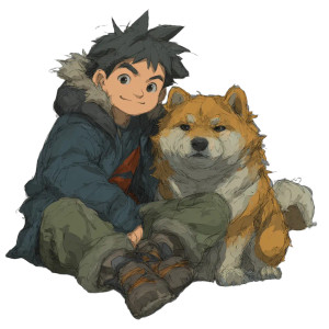 Cute Shiba Inu V13 Vinyl Car Decal Sticker – Waterproof & UV-Resistant 