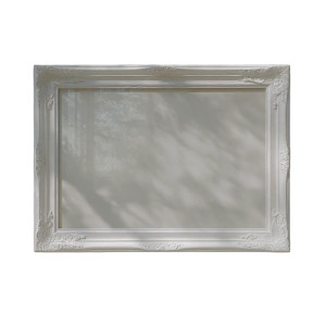 Empty Baroque Frame Vinyl Car Decal Sticker – Waterproof & UV-Resistant 