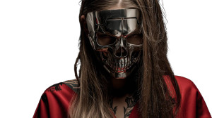 Metahuman Girl Face V2 Vinyl Car Decal Sticker – Waterproof & UV-Resistant 