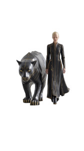 Shadow Panther Golem Vinyl Car Decal Sticker – Waterproof & UV-Resistant 