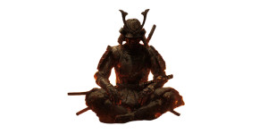 Hellbound Samurai Vinyl Car Decal Sticker – Waterproof & UV-Resistant 