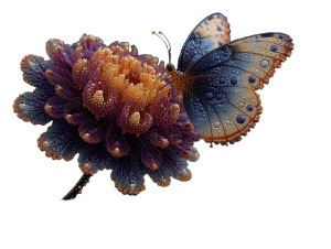 Fractal Monarch Butterfly Vinyl Car Decal Sticker – Waterproof & UV-Resistant Fractal Monarch Butterfly Vinyl Car Decal Sticker – Waterproof & UV-Resistant