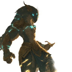 Mystical Serpent Warrior Vinyl Car Decal Sticker – Waterproof & UV-Resistant 