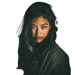 Mixed Heritage Woman V4 Vinyl Car Decal Sticker – Waterproof & UV-Resistant 