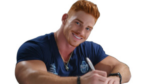 Hunky Nurse Bodybuilder Vinyl Car Decal Sticker – Waterproof & UV-Resistant 