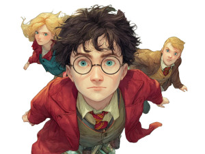 Harry Potter V5 Vinyl Car Decal Sticker – Waterproof & UV-Resistant 