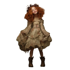 Whimsical Gothic Angel Vinyl Car Decal Sticker – Waterproof & UV-Resistant 