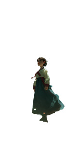 Brave Hanbok Girl Vinyl Car Decal Sticker – Waterproof & UV-Resistant Brave Hanbok Girl Vinyl Car Decal Sticker – Waterproof & UV-Resistant