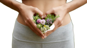 Herbal Heart Belly Vinyl Car Decal Sticker – Waterproof & UV-Resistant 