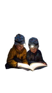 Children Reading In Tent V2 Vinyl Car Decal Sticker – Waterproof & UV-Resistant 