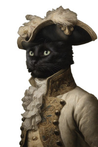 Napoleon Cat V2 Vinyl Car Decal Sticker – Waterproof & UV-Resistant Napoleon Cat V2 Vinyl Car Decal Sticker – Waterproof & UV-Resistant