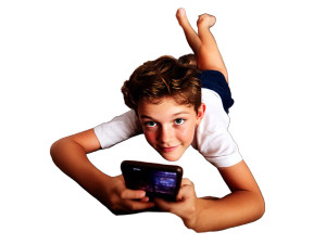 Boy Playing Games Vinyl Car Decal Sticker – Waterproof & UV-Resistant 