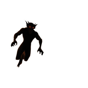 Devil In Haunt Vinyl Car Decal Sticker – Waterproof & UV-Resistant 