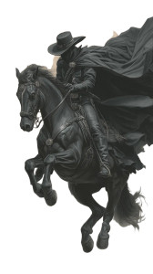 Zorro On Stallion V2 Vinyl Car Decal Sticker – Waterproof & UV-Resistant Zorro On Stallion V2 Vinyl Car Decal Sticker – Waterproof & UV-Resistant