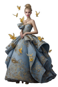 Cinderella In Gown Vinyl Car Decal Sticker – Waterproof & UV-Resistant Cinderella In Gown Vinyl Car Decal Sticker – Waterproof & UV-Resistant