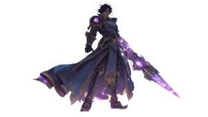 Fantasy Arcane Warrior Vinyl Car Decal Sticker – Waterproof & UV-Resistant 