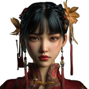 Oriental Girl Vinyl Car Decal Sticker – Waterproof & UV-Resistant Oriental Girl Vinyl Car Decal Sticker – Waterproof & UV-Resistant