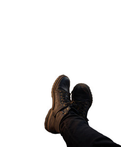 Relaxed Man Lounging Vinyl Car Decal Sticker – Waterproof & UV-Resistant 