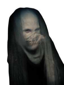 Menacing Ghost Vinyl Car Decal Sticker – Waterproof & UV-Resistant 