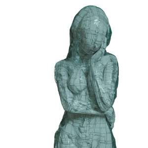 Strangehead Avatar Girl Vinyl Car Decal Sticker – Waterproof & UV-Resistant 