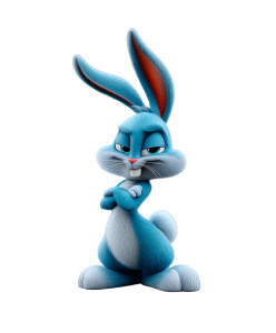 Cartoon Rabbit V2 Vinyl Car Decal Sticker – Waterproof & UV-Resistant Cartoon Rabbit V2 Vinyl Car Decal Sticker – Waterproof & UV-Resistant
