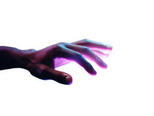 Glowing Hand Reach V3 Vinyl Car Decal Sticker – Waterproof & UV-Resistant 