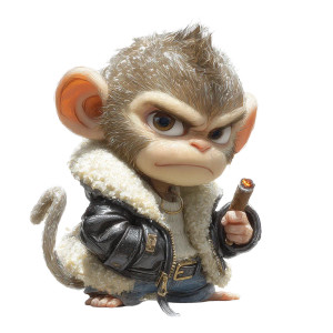 Cartoon Monkey V2 Vinyl Car Decal Sticker – Waterproof & UV-Resistant Cartoon Monkey V2 Vinyl Car Decal Sticker – Waterproof & UV-Resistant