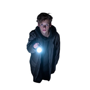 Teenager In Tunnel Vinyl Car Decal Sticker – Waterproof & UV-Resistant 