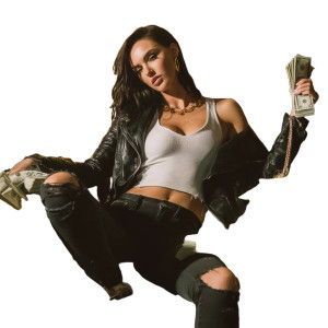 Megan Fox On Throne Vinyl Car Decal Sticker – Waterproof & UV-Resistant 