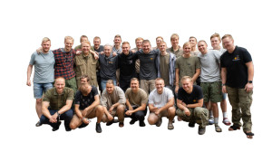 Estonian Men Retreat Vinyl Car Decal Sticker – Waterproof & UV-Resistant 