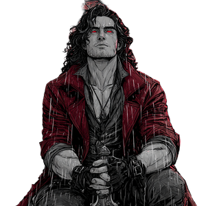 Gothic Vampire Henry Vinyl Car Decal Sticker – Waterproof & UV-Resistant 