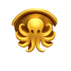 Golden Kraken Coin Vinyl Car Decal Sticker – Waterproof & UV-Resistant Golden Kraken Coin Vinyl Car Decal Sticker – Waterproof & UV-Resistant